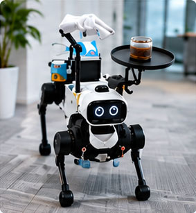 配膳ロボットの活用イメージ